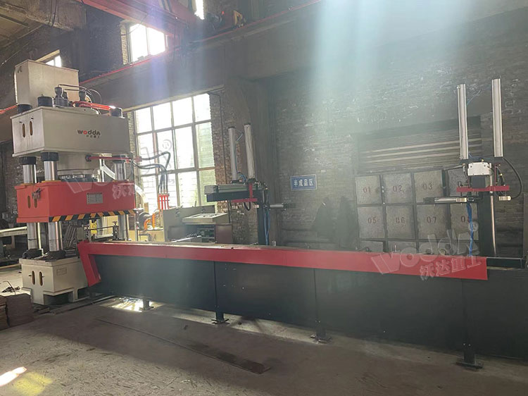 630噸錨杆托盤生産線客戶現場