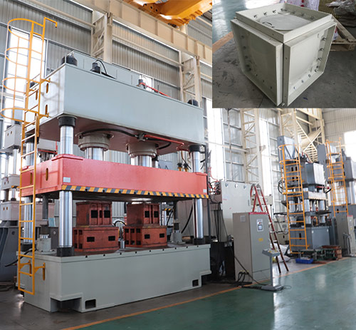 1000噸(dūn)玻璃鋼(gang)水箱成(cheng)型液壓(yā)機